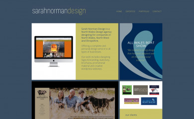 sarahnormandesign.co.uk screenshot