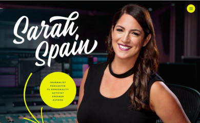 sarahspain.com screenshot