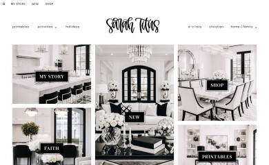sarahtitus.com screenshot
