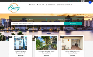 sarasotasandy.com screenshot