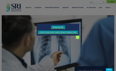 sarcoidosisri.org screenshot