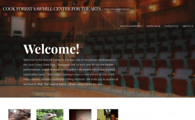 sawmill.org screenshot