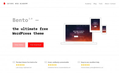 Bento screenshot