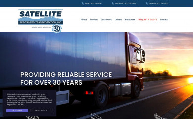satellitetrans.com screenshot