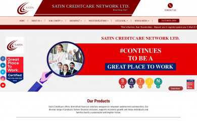 satincreditcare.com screenshot