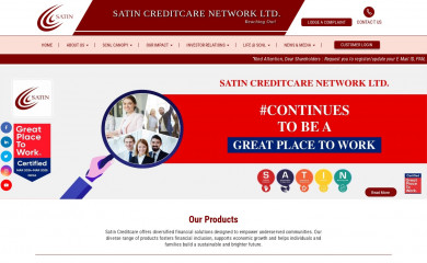 satincreditcare.com screenshot
