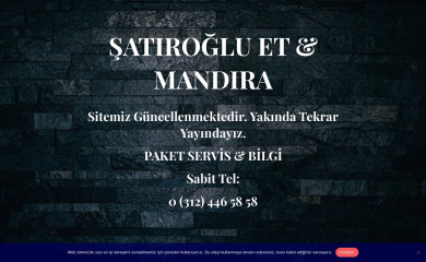 satirogluet.com.tr screenshot
