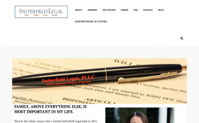 satterfieldlegal.com screenshot