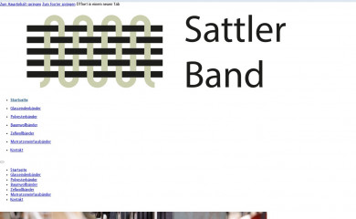 sattler-band.de screenshot
