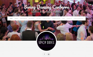 savoydance.com.au screenshot