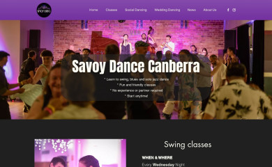 savoydance.com.au screenshot