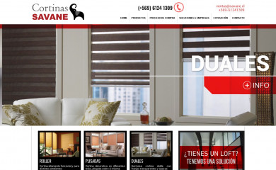 savane.cl screenshot