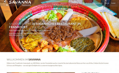 savanna-restaurant.com screenshot