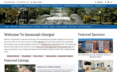 savannah.com screenshot