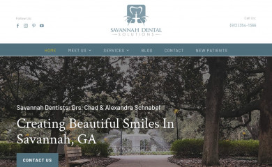savannahdentalsolutions.com screenshot