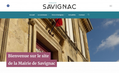 savignac-33124.fr screenshot