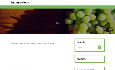savingoffer.in screenshot