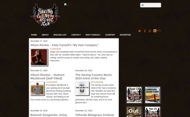 savingcountrymusic.com screenshot