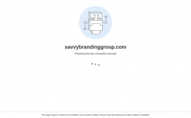 savvybrandinggroup.com screenshot