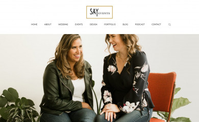 sayeventsco.com screenshot