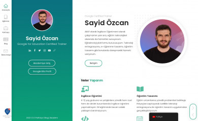 sayidozcan.com screenshot
