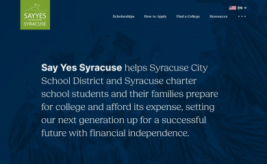 sayyessyracuse.org screenshot