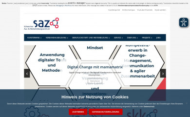 sazev.de screenshot