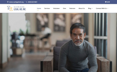 sazlegalaid.org screenshot