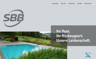 sbb-schwimmbadbau.de screenshot