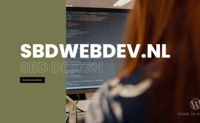 sbdwebdev.nl screenshot