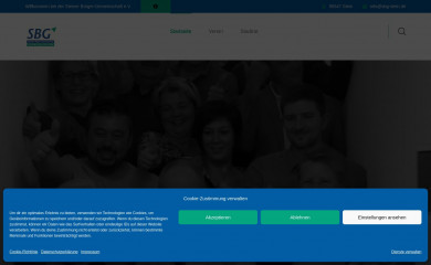 sbg-stein.de screenshot