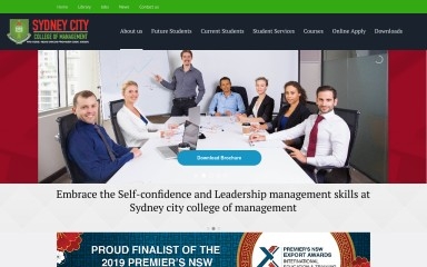 sccm.edu.au screenshot