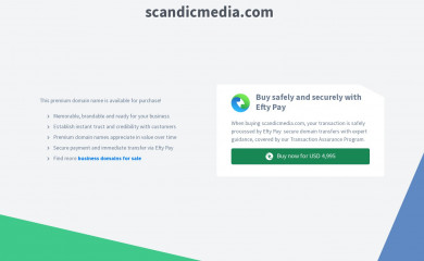 scandicmedia.com screenshot