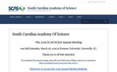scacademysci.org screenshot