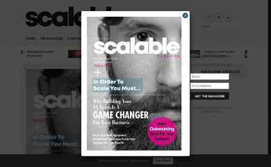 scalablemagazine.com screenshot
