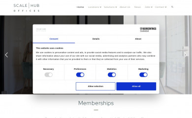 scalehub-amsterdam.com screenshot