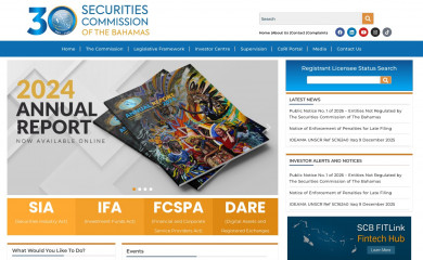 scb.gov.bs screenshot