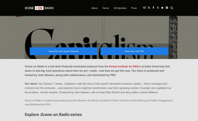 sceneonradio.org screenshot