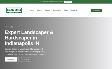 scenicgreen.com screenshot
