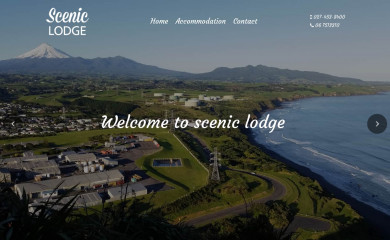 sceniclodge.net.nz screenshot