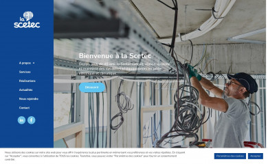 scetec.fr screenshot