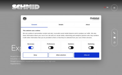 schmid-group.com screenshot