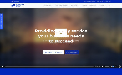 schneider-group.com screenshot