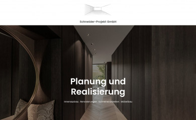 schneider-projekt.ch screenshot