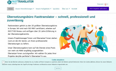 schnelluebersetzer.at screenshot