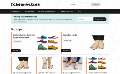schoenwijzer.nl screenshot