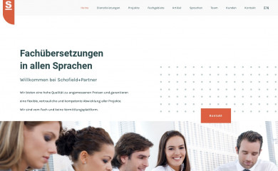 schofield-partner.de screenshot