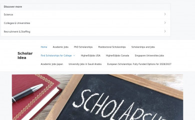 scholaridea.com screenshot