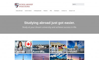 scholarship-positions.com screenshot