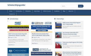 scholarshipsguider.com screenshot